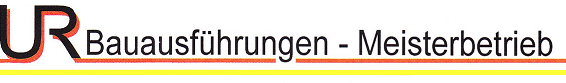 UR-Bauausführungen Logo